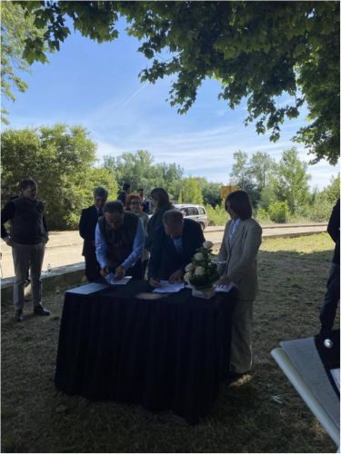 Visita da Ministra do Ambiente e Energia, do Presidente da APA e da Ag&ecirc;ncia para o Clima 
